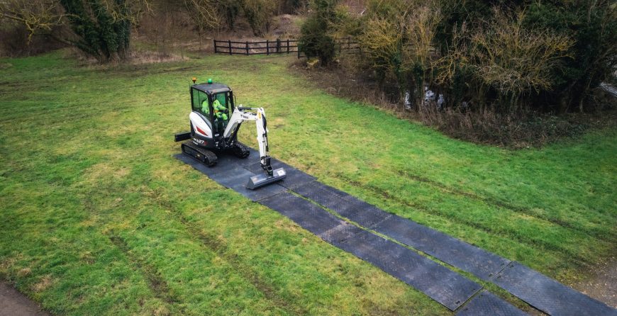 Stay Clean with Track Mats